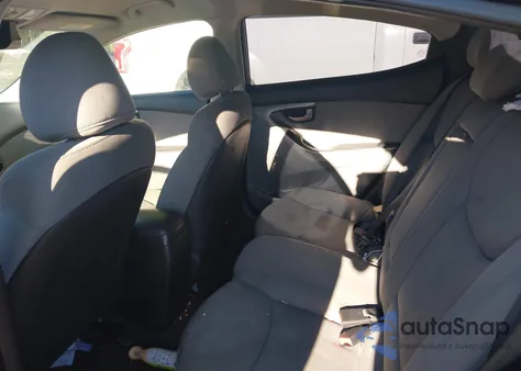 2012 Hyundai Elantra Gls из США, поврежденный, VIN 5NPDH4AE9CH069062